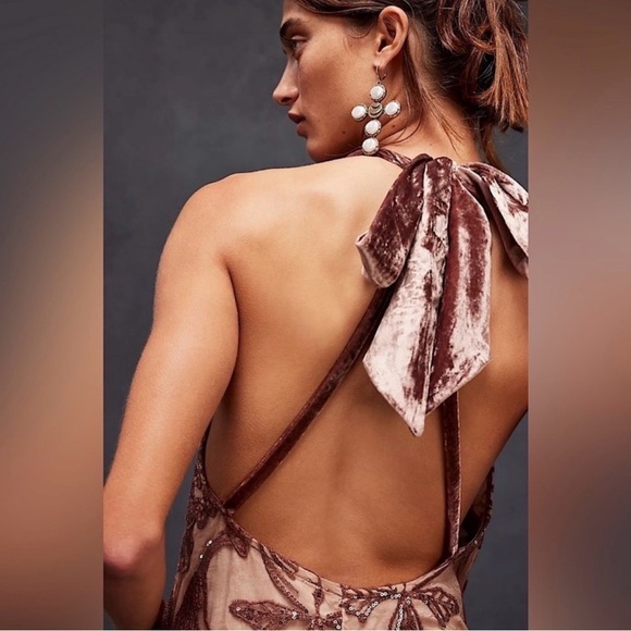 Free People Swingin’ It Romper Withered Rose XS - Picture 4 of 7